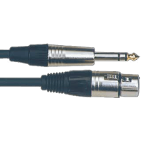 Yellow Cable M05J-S - 5m balansert jack til hun-XLR