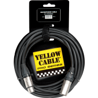 Yellow Cable PROM06X Mikrofonkabel med Neutrik XLR MALE/FEMALE 6M