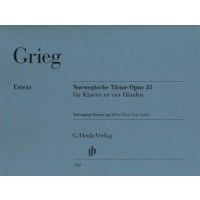  Norwegian Dances Opus 35 for piano (4 hands) - Edvard Grieg