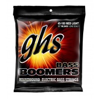 GHS ML3045X Bass Boomers LONG+ Medium Light DYB45X-DYB100X Strengesett til elektrisk bass