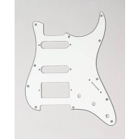 ALLPARTS PG-0995-050 1HB 2SC Parchment 3-ply Pickguard for Stratocaster 
