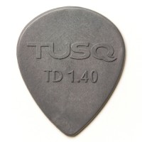 Graph Tech PQP-0514-G6 TUSQ Tear Drop Pick 1.4mm Gray (Deep) 6 Pack