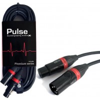 Pulse Premium Mikrofonkabel, 3m