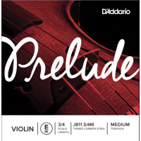 D'Addario Prelude J811 3/4M E - Løs E-streng til fiolin