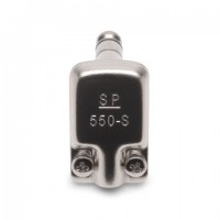 KMMK SquarePlug SP550-S Right Angle Plug - vinkeljack, TRS / Stereo 