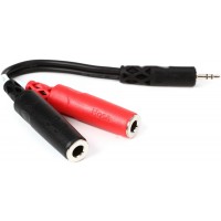 Hosa YMP-137 - Y-kabel Stereo minijack/2xJack F tip ring