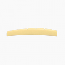 ALLPARTS BN-0206-0U0 Unbleached Slotted Bone Nut 