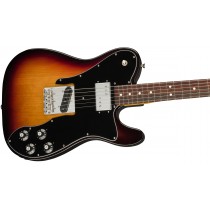 Fender American Original 70s Telecaster Custom - Rosewood Fingerboard - 3-Color Sunburst - NB: Liten lakkskade!