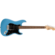 Squier Sonic Stratocaster, Laurel Fingerboard, Black Pickguard, California Blue