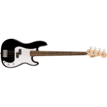 Squier Sonic Precision Bass, Laurel Fingerboard, White Pickguard, Black