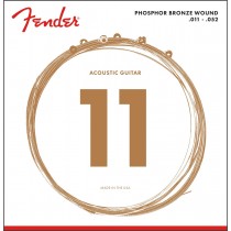 Fender 60CL Phosphor Bronze Acoustic Guitar Strings .011-.052