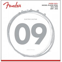 Fender 250L Super 250s Nickel-Plated Steel Strings - .009-.042