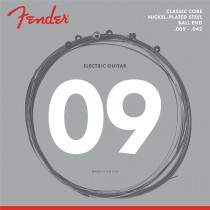 Fender 255L Classic Core Electric Guitar Strings - Nickel-Plated Steel - .009-.042