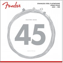 Fender 9050L - Stainless 9050's Flatwound Bass Strings - 45-100