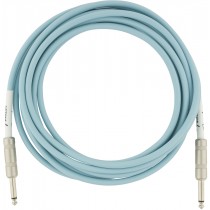 Fender Original Series Instrument Cables - Daphne Blue - 3m