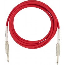 Fender Original Series Instrument Cables - Fiesta Red - 3m