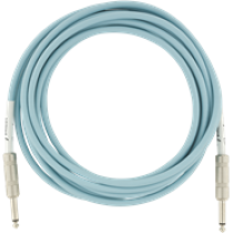 Fender Original Series Instrument Cables, 4,5m Daphne Blue