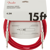 Fender Original Series Instrument Cables, 4,5m, Fiesta Red