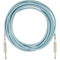 Fender Original Series Instrument Cables - Daphne Blue - 5,5m