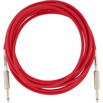 Fender Original Series Instrument Cables - Fiesta Red - 5,5m