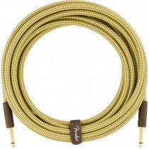 Fender Deluxe Series Instrument Cable, Tweed - 10ft / 3m
