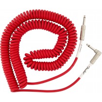 Fender Original Series Coiled Instrument Cable - 9m - Fiesta Red