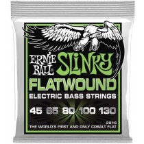 Ernie Ball 2816 Flatwound Cobalt 5-String Bass 45-130