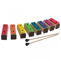 Goldon 11402 Mini Chime Bar Set 8 (Boomwhackers colours)