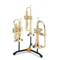 Hercules DS513BB - Stativ for 2x kornett/trumpet og 1x flygelhorn