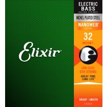 ELIXIR 15332 NANOWEB Singles 6th Medium C .032 . Enkel 6.streng til el.bass