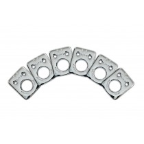 Graph Tech PRT-952-201-C0 Premium Plates For Fender Style 2 Pin Hole - Chrome