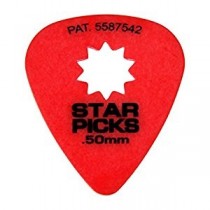 Everly Star Picks - Red 0.50mm - 12-pack