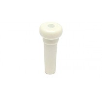 Graph Tech PP-7142-00 TUSQ End Pin White W / Mother-Of-Pearl Dot