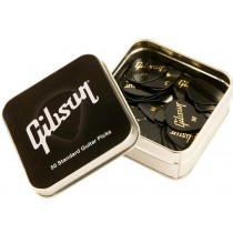 Gibson Gear tinnboks med 50 Gibson plekter - Medium