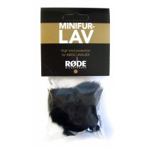 Røde MINIFUR-LAV vindpäls/3st