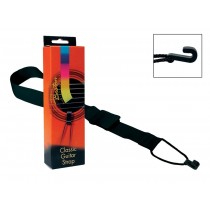Boston SK-40-BK - Gitarreim med krok for klassisk gitar, 40mm bredde