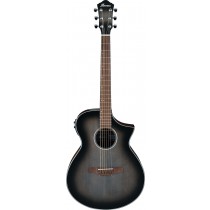 Ibanez AEWC11-TCB - Transparent Charcoal Burst -  Western gitarr med elektronikk