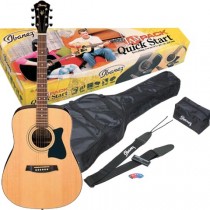 Ibanez V50NJP-NT Jampack - Gitarpakke - Natur