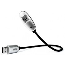 Mighty Bright USB Light - 1 LED - Music Stand Light - Silver