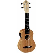 Ortega Friends series RFU10SE - Sopranukulele m/mikrofonsystem og bag