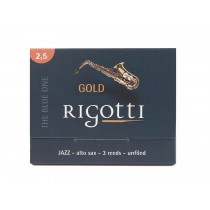 Rigotti Gold RGA25/3 - Alto saxophone reeds, 3-pack, 2.5