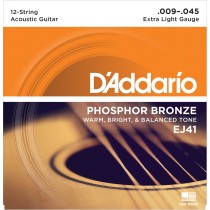 D'Addario EJ41 - Strengesett til 12-strenger (009-045)