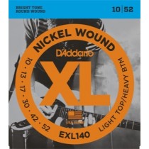 D'Addario EXL140 - Light Top/Heavy Bottom  - 10-52