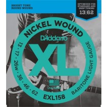 D'addario EXL158 - .013 strenger til bariton gitar