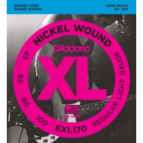 D'addario EXL170 Light/Long Scale basstrenger 045-100.