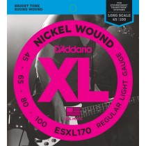 D'Addario Fretted ESXL170 Light 045 - 100 (Double Ball)