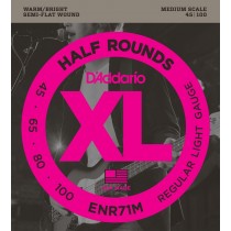 D'addario ENR71M - Reg.Light 045 - 100 - Medium Scale Basstrenger