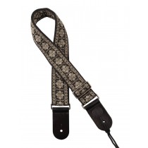 Gaucho GST-181-GY - Traditional Series 2" guitar strap - Jacquard weave - Grey
