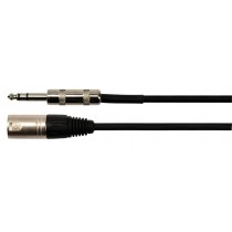 AMP TM-6 - TRS Jack til XLR han - 6m