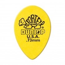 Dunlop 423P073 - Tortex Small Teardrop .73 - 12 pack plekter